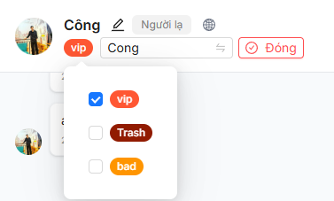 Gắn nhãn hội thoại